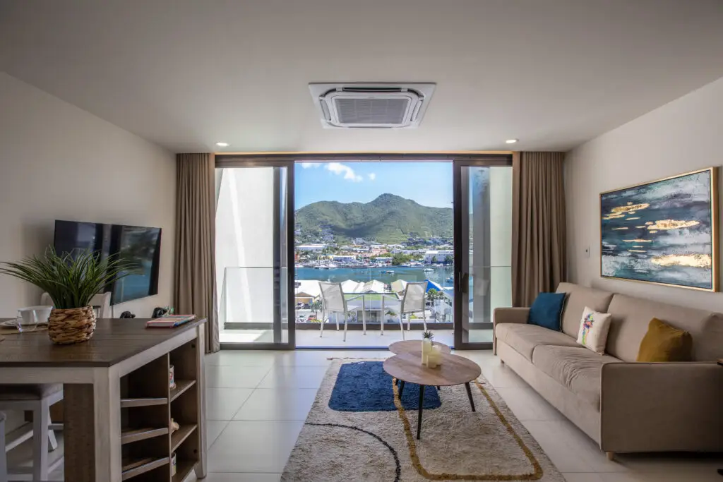 Appartement vue lagon The Hills Résidence Sint Maarten