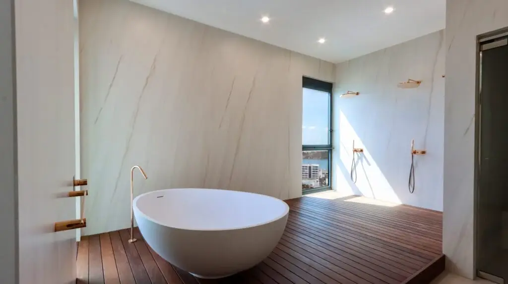 Penthouse bathroom Fourteen at Mullet Bay Sint Maarten