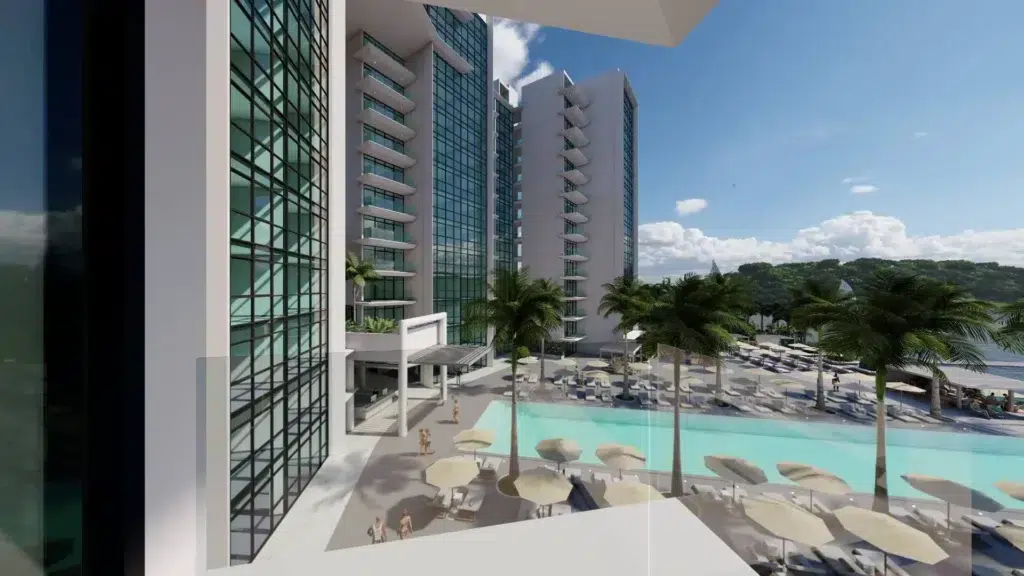 Aqua Resort waterfront development Sint Maarten