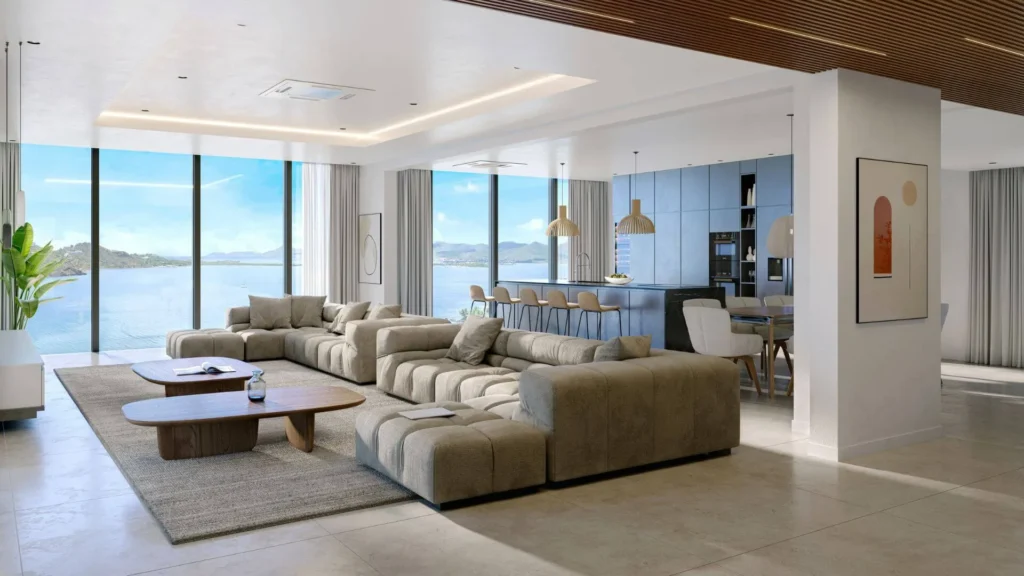 Appartement Aqua Resort Sint Maarten avec vue lagon