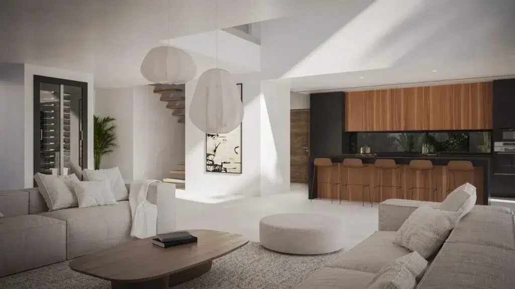Espace de vie moderne Lagoon Villas Sint Maarten
