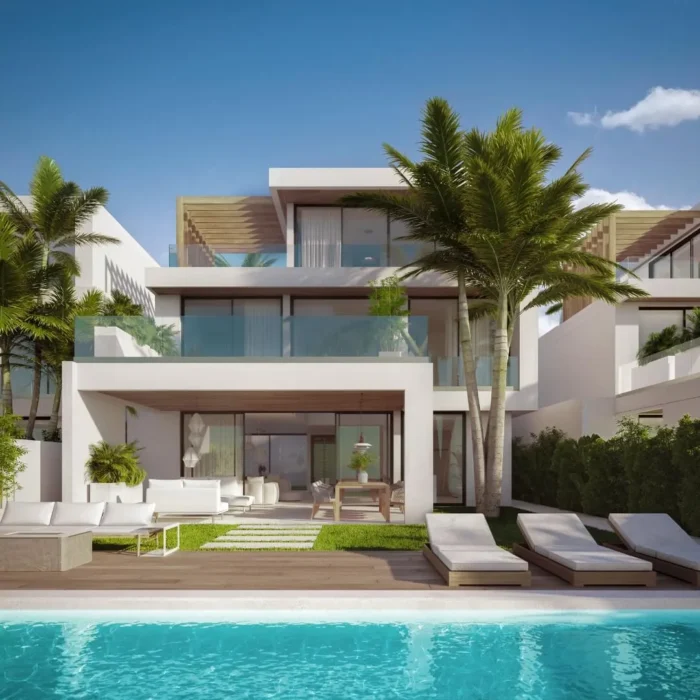 Lagoon Villas Sint Maarten with private pool and lagoon access