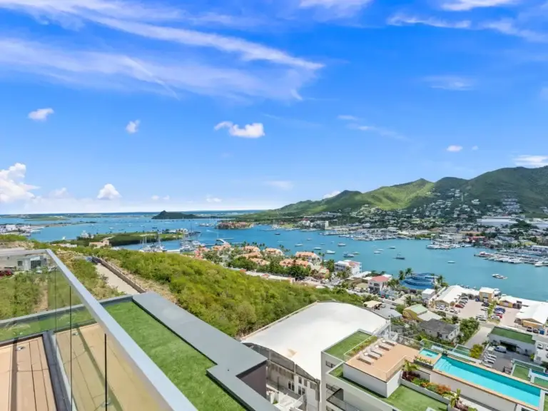 1-bedroom condo at The Hills Residence in Simpson Bay, invest in Sint Maarten with 4U Real Estate