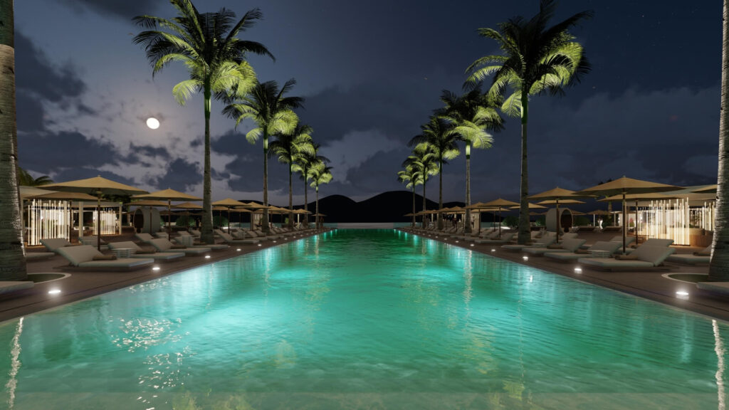 Piscine Aqua Resort Sint Maarten