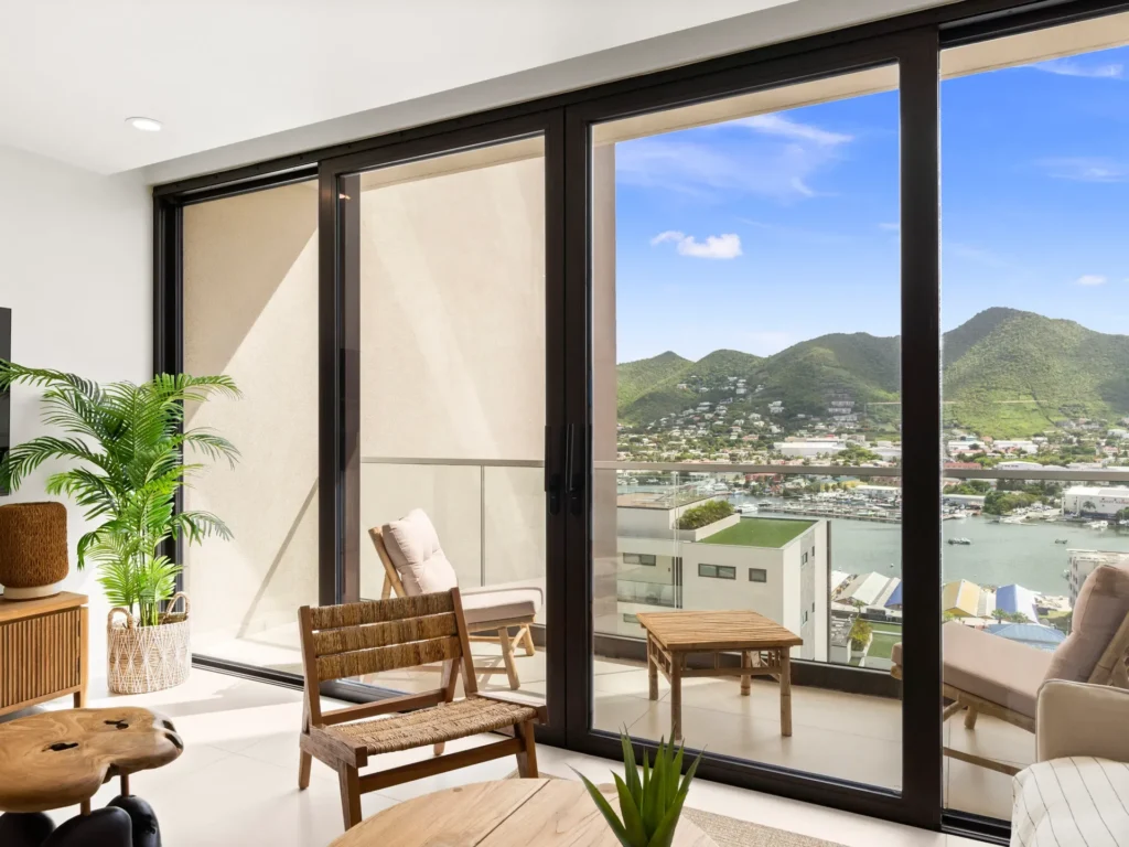 Appartement C322 vue lagon The Hills Résidence Sint Maarten
