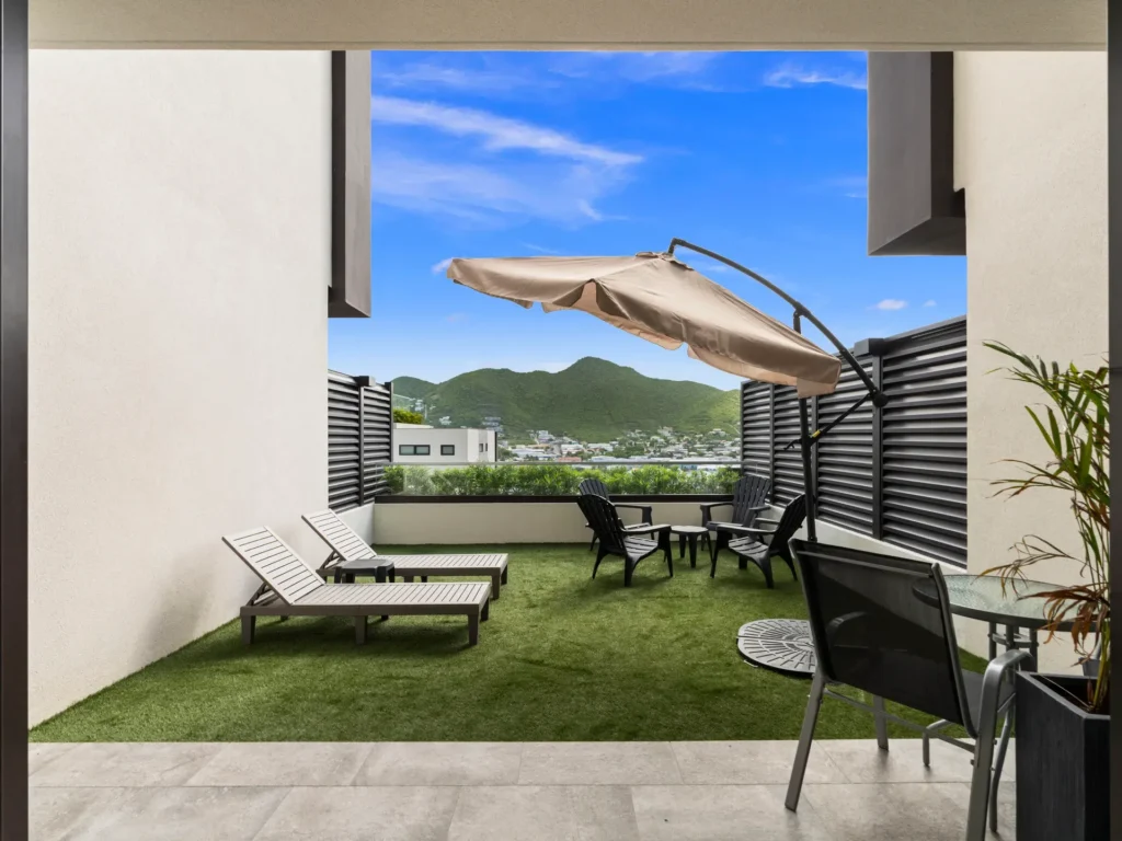 C302 1-bedroom condo at The Hills Residence, Simpson Bay vacation rentals by 4U Real Estate