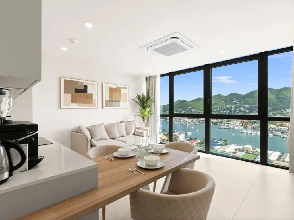 C345 appartement 1 chambre The Hills Résidence, location Simpson Bay, Sint Maarten