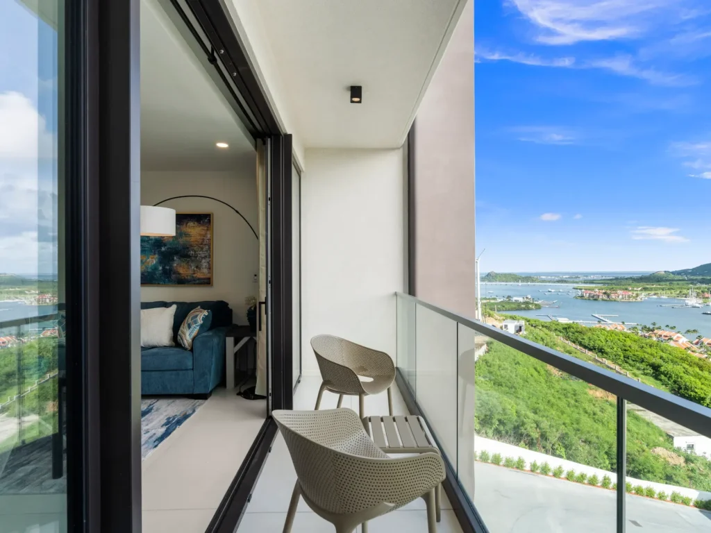 D426 1-bedroom condo at The Hills Residence, Simpson Bay vacation rentals